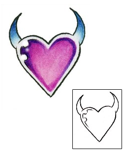 Heart Tattoo For Women tattoo | AXF-00879