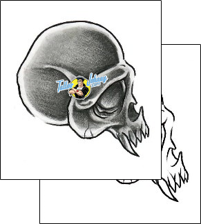Skull Tattoo horror-skull-tattoos-diaconu-alexandru-axf-00984