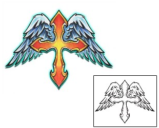 Angel Tattoo Religious & Spiritual tattoo | AXF-01015