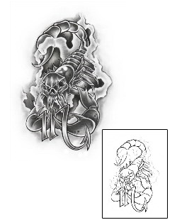 Zodiac Tattoo Horror tattoo | AXF-01049