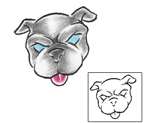 Dog Tattoo Animal tattoo | AXF-01075