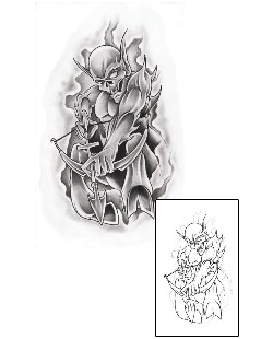 Devil - Demon Tattoo Miscellaneous tattoo | AXF-01093