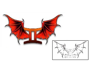 Devil - Demon Tattoo For Women tattoo | AXF-01108
