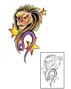 Leo Tattoo Animal tattoo | AXF-01112