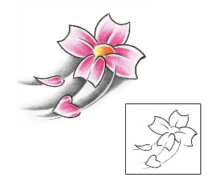 Cherry Blossom Tattoo Plant Life tattoo | AXF-01128