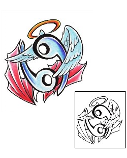 Zodiac Tattoo Religious & Spiritual tattoo | AXF-01135