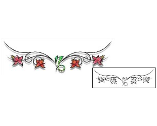 Lotus Tattoo Plant Life tattoo | AXF-01183