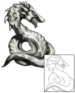 Dragon Tattoo Mythology tattoo | AYF-00061