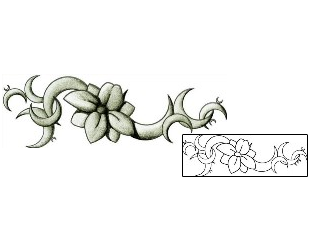 Plant Life Tattoo Specific Body Parts tattoo | AYF-00192