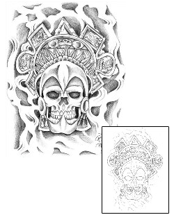 Aztec Tattoo Ethnic tattoo | BAF-00055