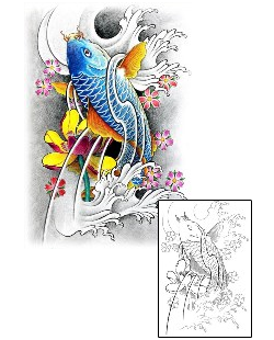 Koi Tattoo Tattoo Styles tattoo | BAF-00140
