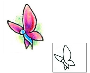 Butterfly Tattoo Insects tattoo | BBF-00012