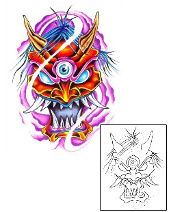 Eye Tattoo Horror tattoo | BBF-00027
