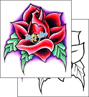 Flower Tattoo plant-life-flowers-tattoos-brandon-bond-bbf-00056