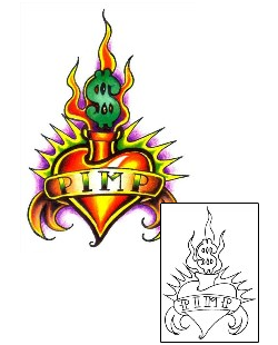 Fire – Flames Tattoo Religious & Spiritual tattoo | BBF-00066