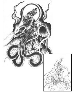 Bird Tattoo Mythology tattoo | BCF-00010