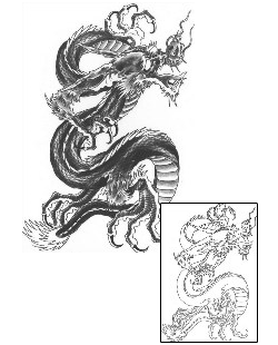 Asian Tattoo Mythology tattoo | BCF-00011