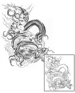 Dragon Tattoo Mythology tattoo | BCF-00026