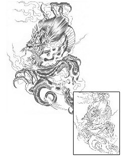 Monster Tattoo Mythology tattoo | BCF-00034