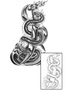 Reptiles & Amphibians Tattoo Miscellaneous tattoo | BCF-00102