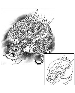 Asian Tattoo Mythology tattoo | BCF-00145