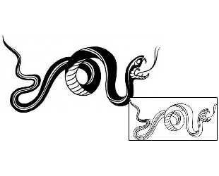 Snake Tattoo Horror tattoo | BCF-00158