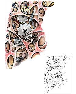 Biomechanical Tattoo Tattoo Styles tattoo | BEF-00069