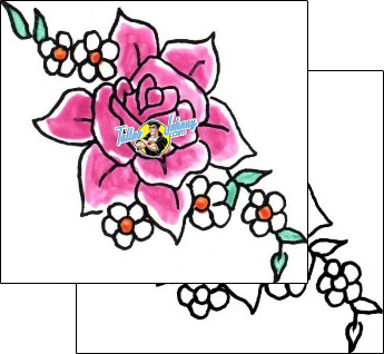 Flower Tattoo plant-life-flowers-tattoos-booner-bef-00173