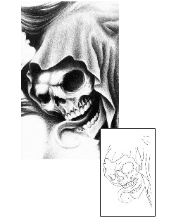 Reaper Tattoo Horror tattoo | BGF-00034