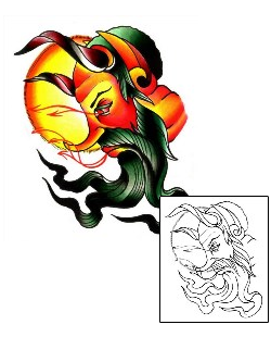 Devil - Demon Tattoo Tattoo Styles tattoo | BHF-00008