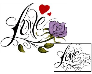Rose Tattoo Plant Life tattoo | BJF-00142