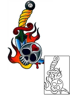 Fire – Flames Tattoo Tattoo Styles tattoo | BKF-00120