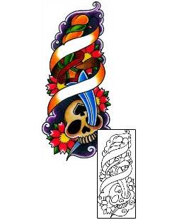 Skull Tattoo Tattoo Styles tattoo | BKF-00123