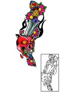 Dagger Tattoo Tattoo Styles tattoo | BKF-00130