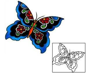 Butterfly Tattoo Tattoo Styles tattoo | BKF-00267