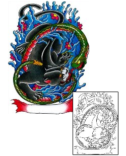 Reptile Tattoo Tattoo Styles tattoo | BKF-00295