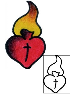 Sacred Heart Tattoo Tattoo Styles tattoo | BKF-00308
