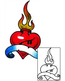 Sacred Heart Tattoo Tattoo Styles tattoo | BKF-00519