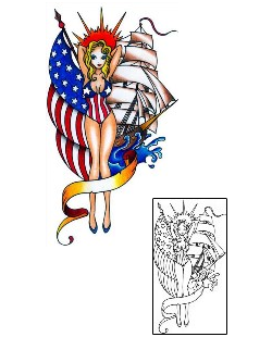 USA Tattoo Tattoo Styles tattoo | BKF-00934