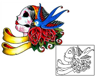 Mexican Tattoo Tattoo Styles tattoo | BKF-01073