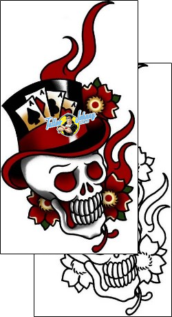 Card Tattoo gambling-cards-tattoos-captain-black-bkf-01170