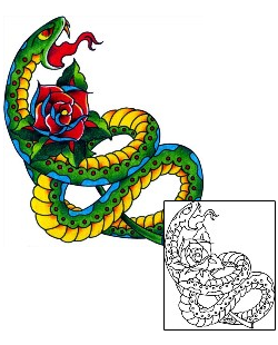 Reptile Tattoo Tattoo Styles tattoo | BKF-01223