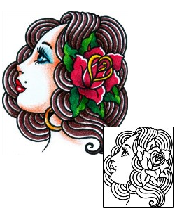 Woman Tattoo Tattoo Styles tattoo | BKF-01230