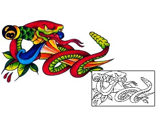 Reptile Tattoo Tattoo Styles tattoo | BKF-01236