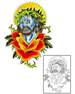 Rose Tattoo Plant Life tattoo | BLF-00054