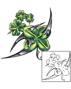 Clover Tattoo Plant Life tattoo | BNF-00044