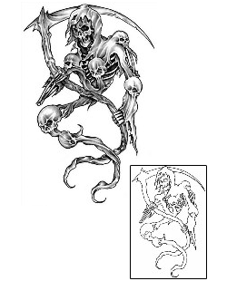 Reaper Tattoo Horror tattoo | BNF-00114