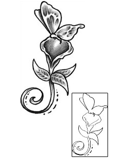 Calla Lily Tattoo Insects tattoo | BNF-00143