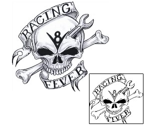 Picture of Racing Fever Tattoo