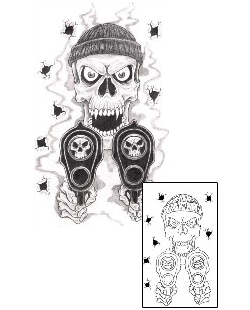 Gangster Tattoo Horror tattoo | BOF-00160